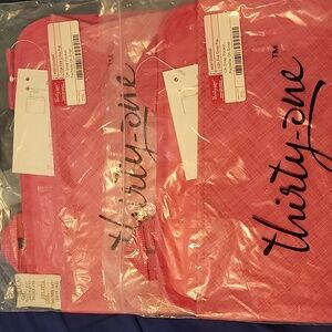 NIP Set of 2 Thirty-one Oh Snap Pockets